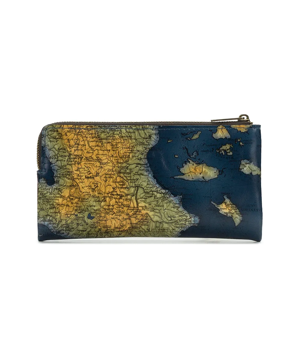 Prassa Wallet - Greek Map sold by Patricia Nash product image thumbnail 2