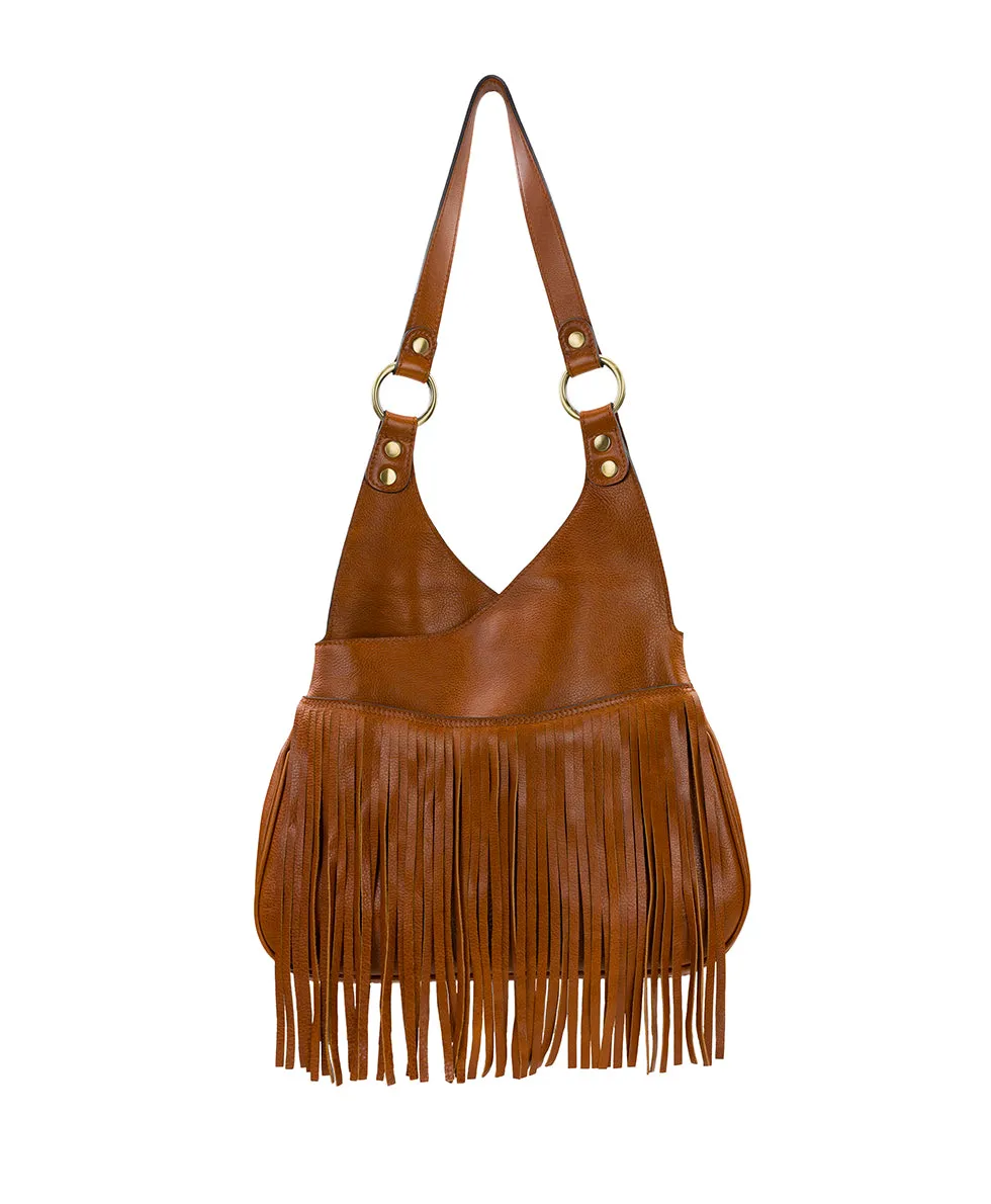 Pienza Shoulder Bag - Rugged Natural Grain Leather sold by Patricia Nash product image thumbnail 2