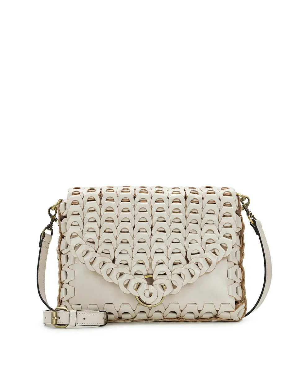 Porticci Crossbody - Chainlink Leather sold by Patricia Nash