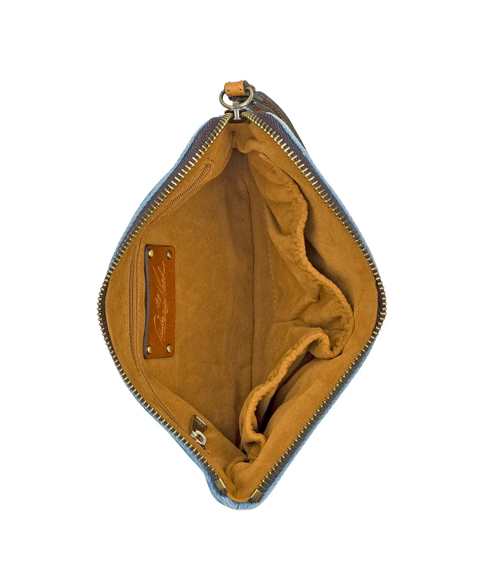 Rosley Wristlet - Lacing Denim sold by Patricia Nash product image thumbnail 3