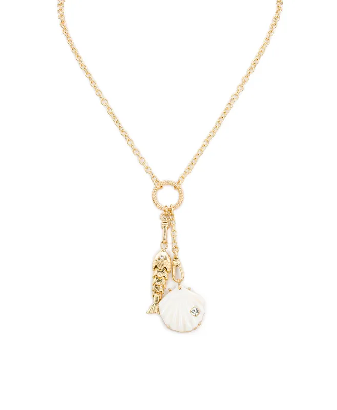 Removable Charm Necklace - Nautical Collection made by Patricia Nash