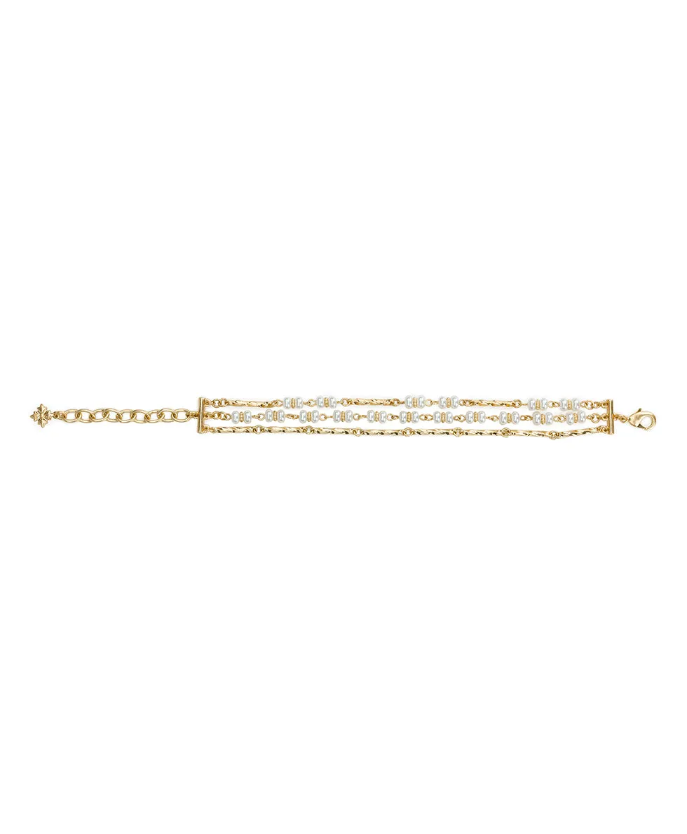 3 Strand Bracelet - Pearl Collection sold by Patricia Nash