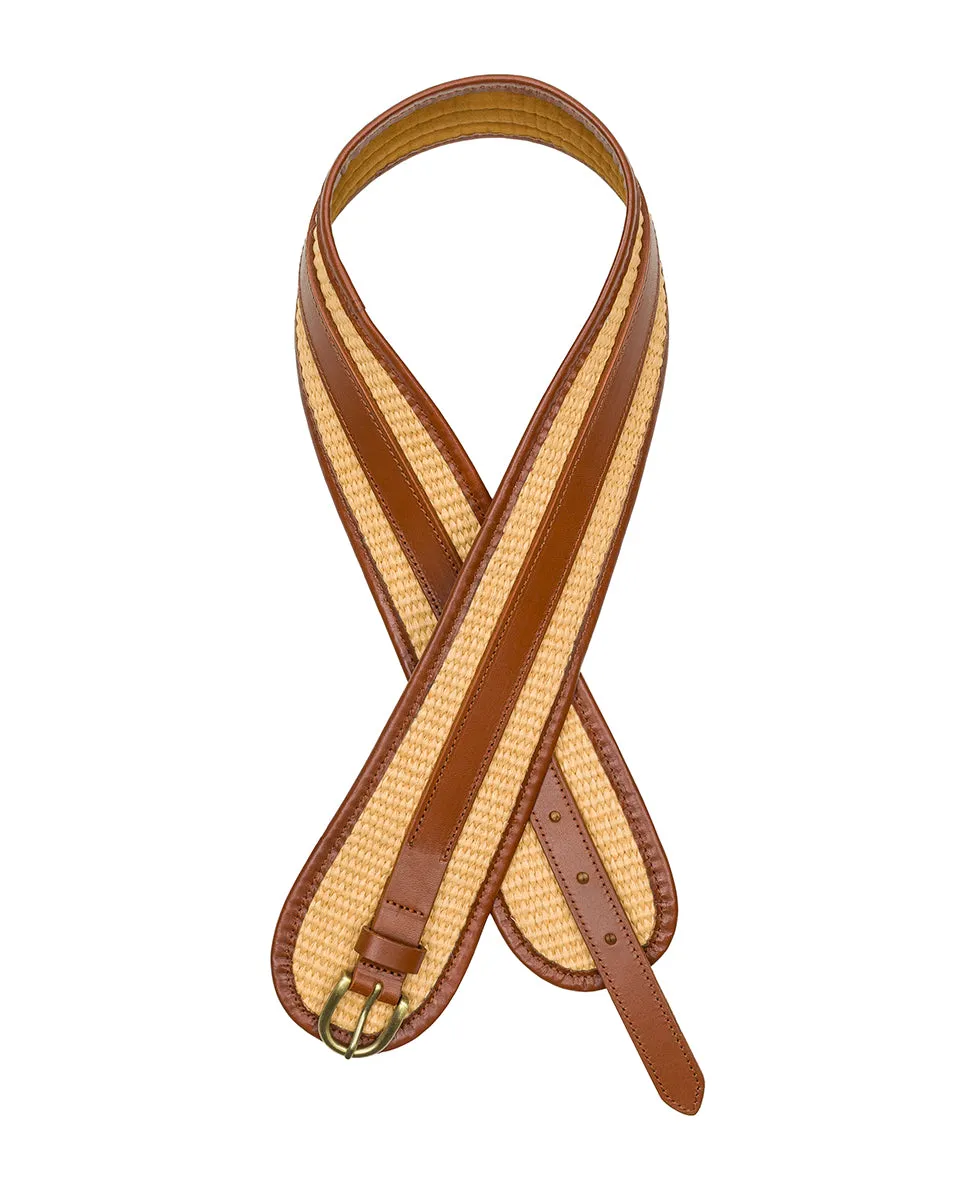 Aude Belt - Spring Wicker - Tan sold by Patricia Nash product image thumbnail 2