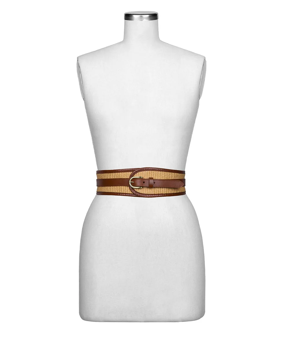 Aude Belt - Spring Wicker - Tan sold by Patricia Nash product image thumbnail 3