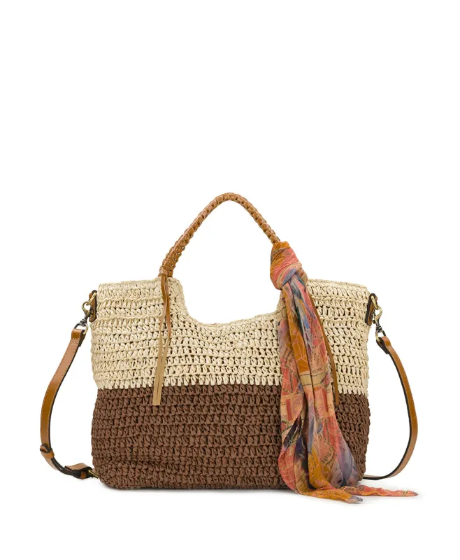 Gabriella Tote with Scarf - Specialty Woven sold by Patricia Nash