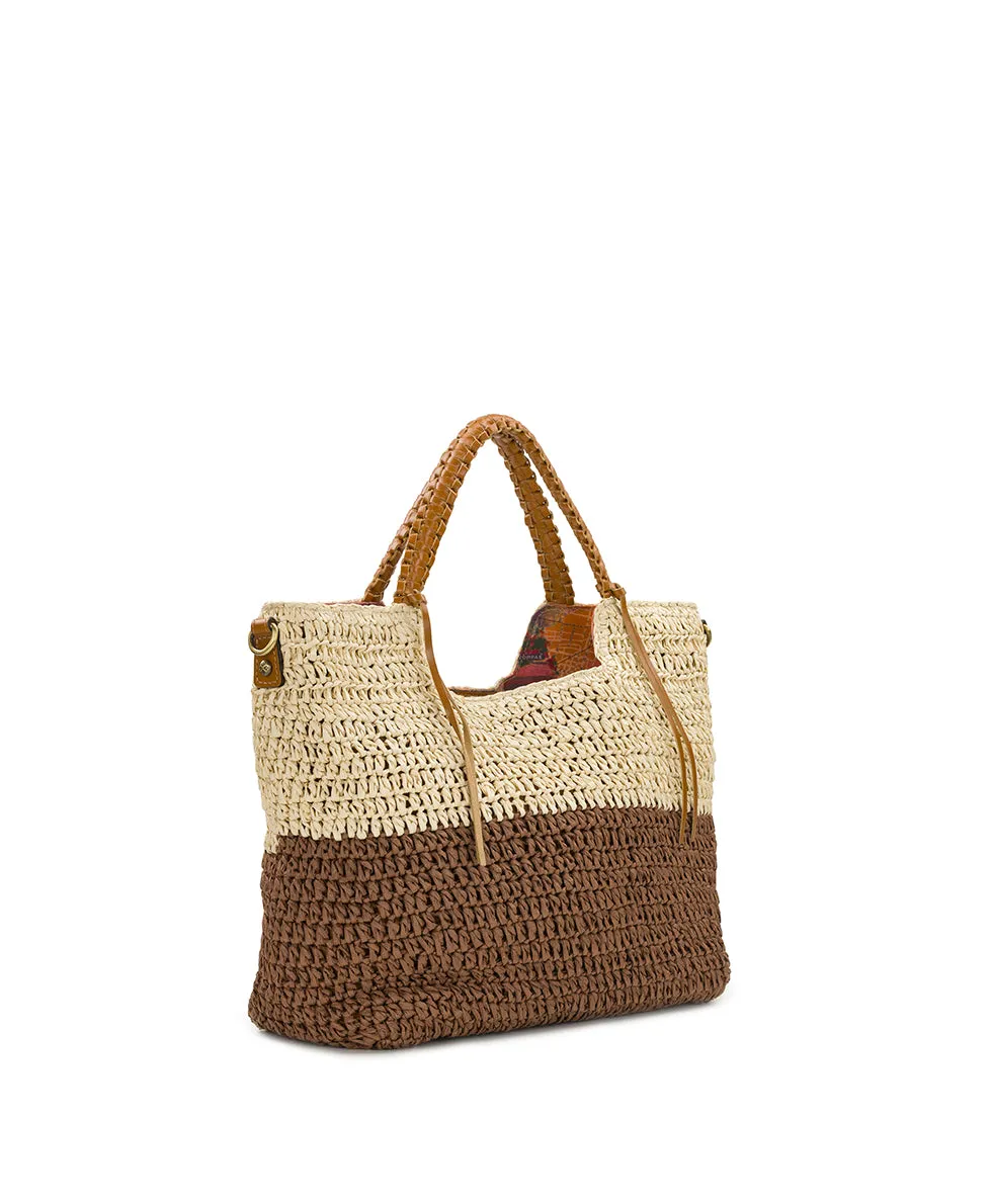 Gabriella Tote with Scarf - Specialty Woven sold by Patricia Nash product image thumbnail 3
