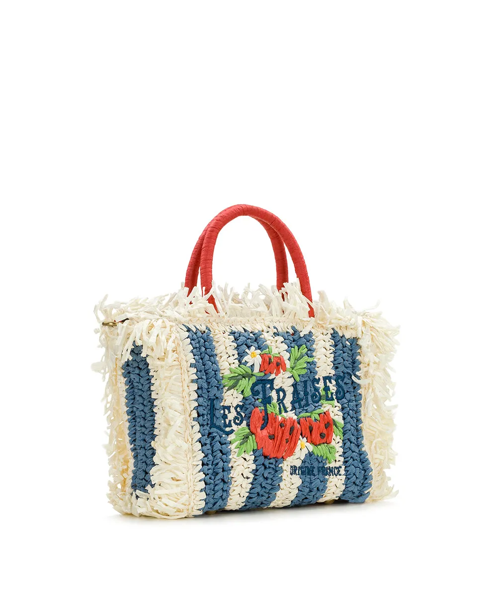 Les Fraises Small Tote - Specialty Woven sold by Patricia Nash product image thumbnail 4