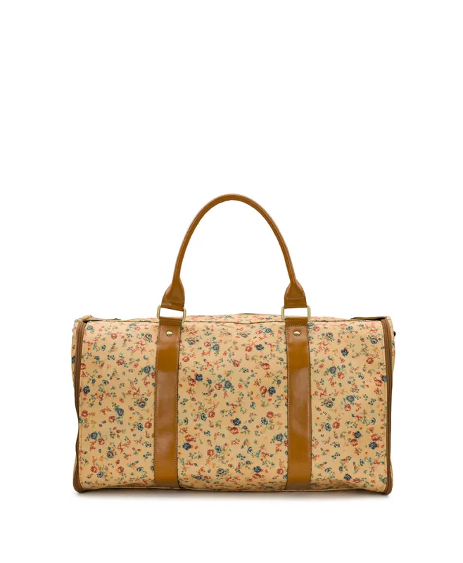 Vasilia Garment Duffel Bag - Fleur de Jardin made by Patricia Nash