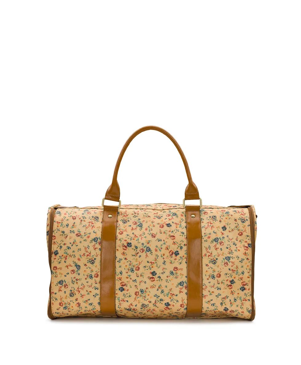 Vasilia Garment Duffel Bag - Fleur de Jardin sold by Patricia Nash