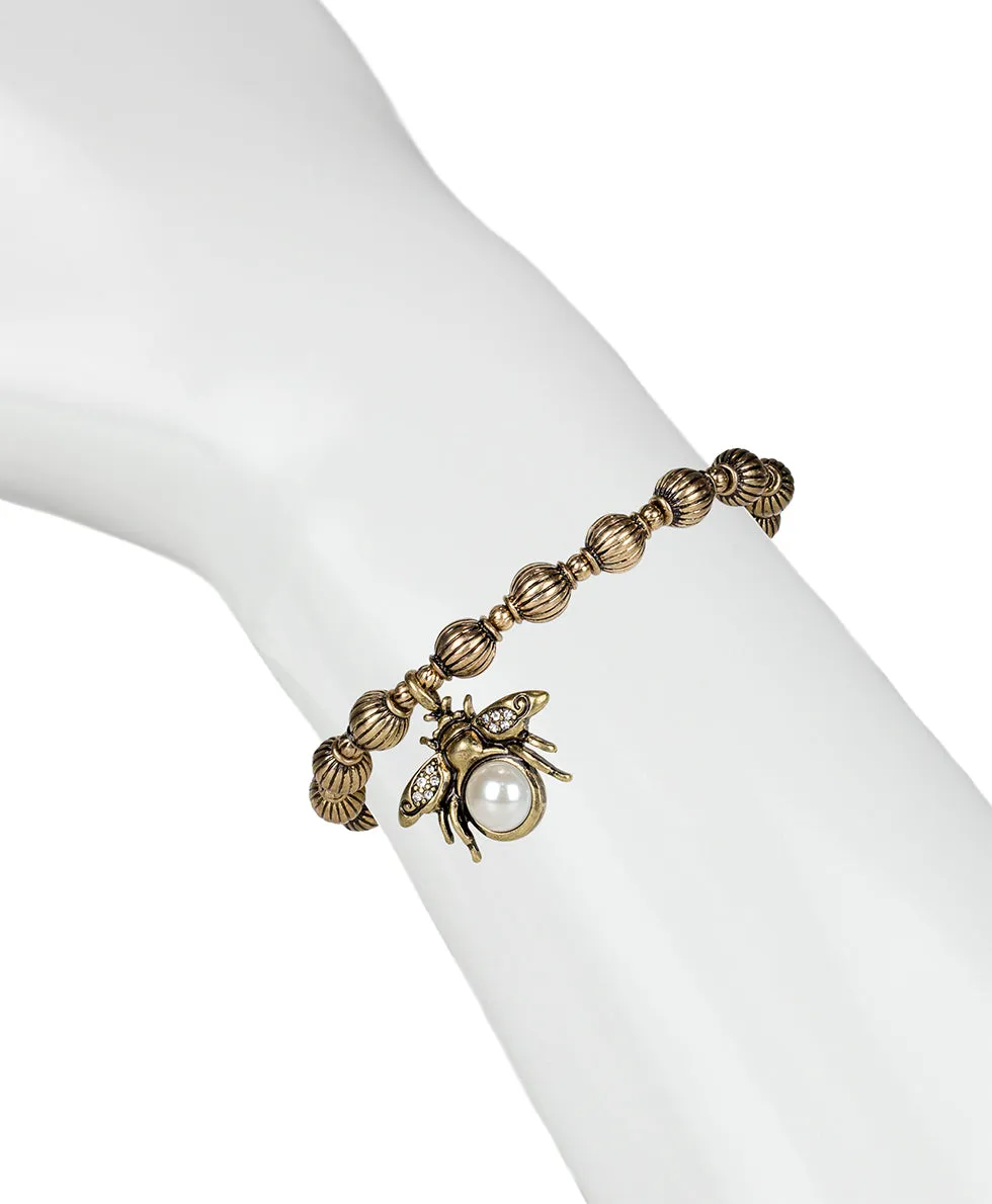 Bee Stretch Bracelet - Bee Happy sold by Patricia Nash product image thumbnail 3