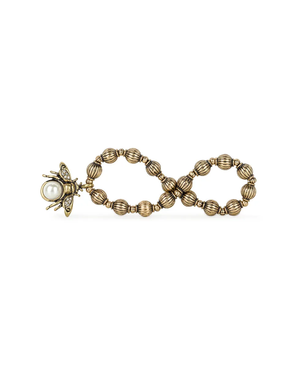 Bee Stretch Bracelet - Bee Happy sold by Patricia Nash product image thumbnail 2