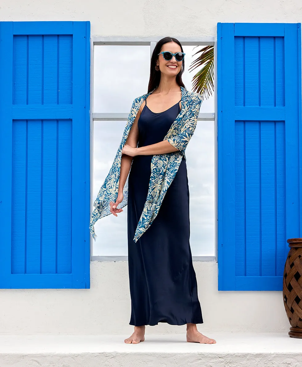 Scarf - Greek Floral Print sold by Patricia Nash product image thumbnail 4