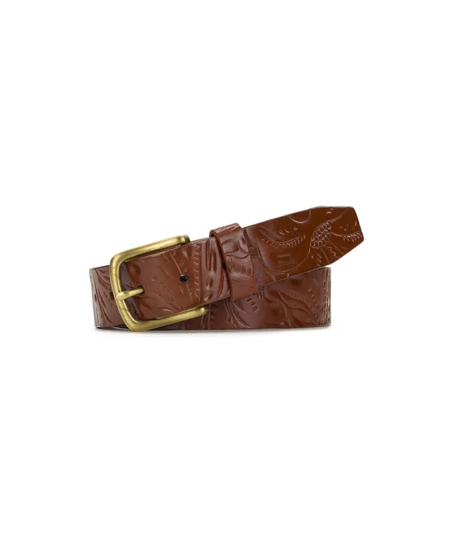 Pelosa Belt - Tooled - Florence made by Patricia Nash