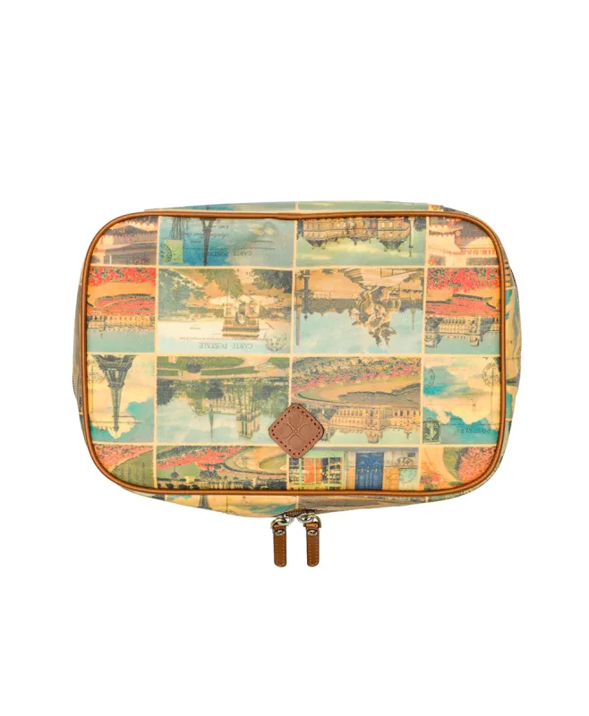 Ilaria Hanging Case - Postcards From Paris made by Patricia Nash