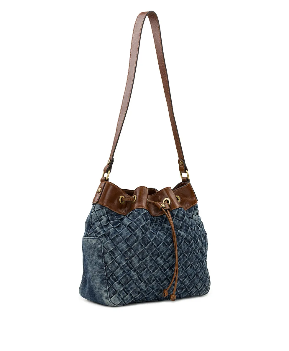 Belamy Drawstring - Washed Woven Denim sold by Patricia Nash product image thumbnail 3