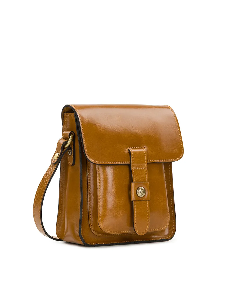 Lari Crossbody - Vintage Glazed Leather sold by Patricia Nash product image thumbnail 3