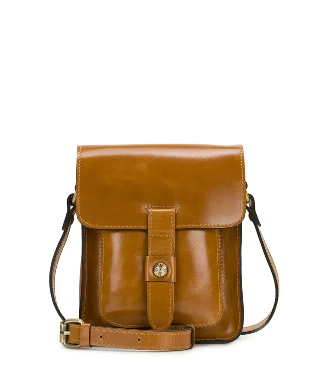 Lari Crossbody - Vintage Glazed Leather made by Patricia Nash