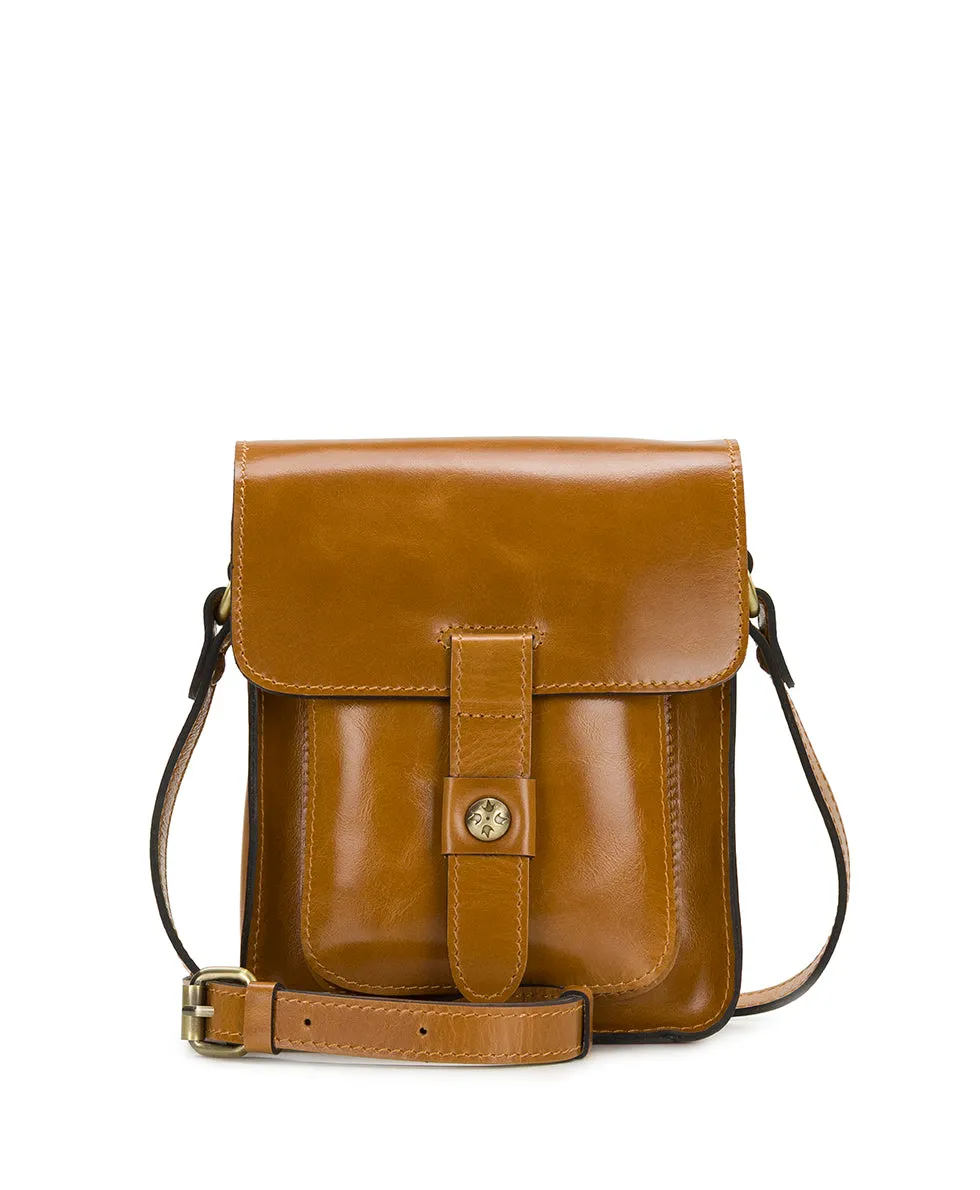 Lari Crossbody - Vintage Glazed Leather sold by Patricia Nash