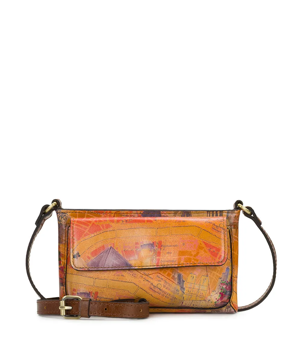 Dovera Crossbody - Paris Map sold by Patricia Nash