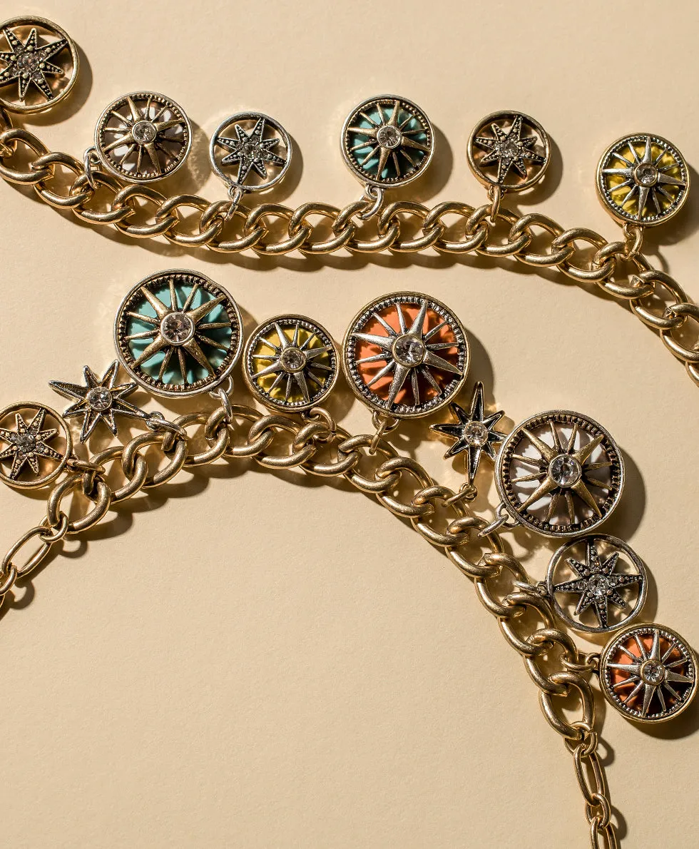 Charm Necklace - Colored Compass Collection sold by Patricia Nash product image thumbnail 3