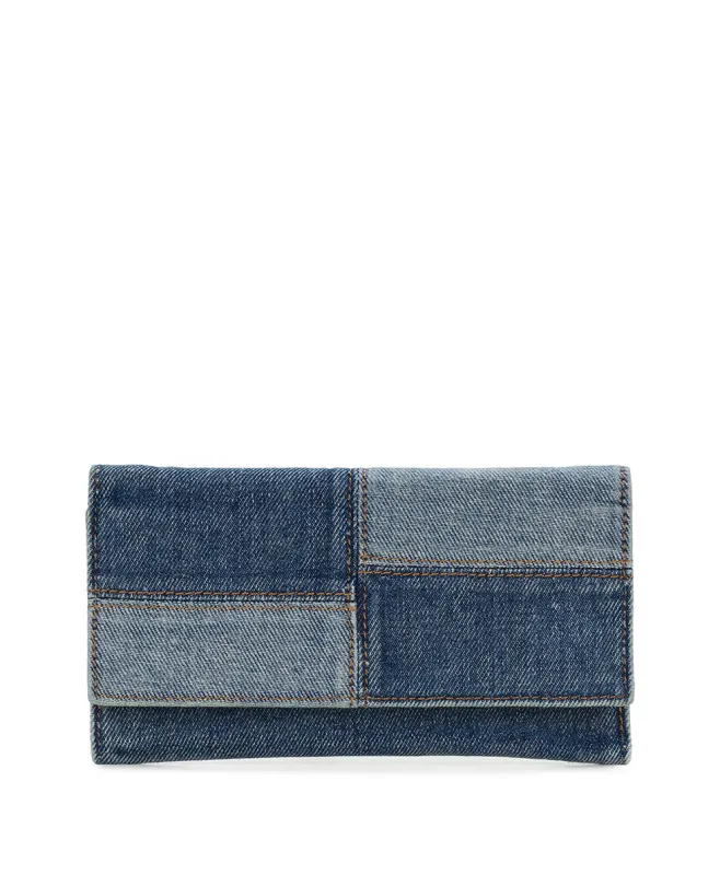 Terresa Wallet - Patchwork Denim made by Patricia Nash