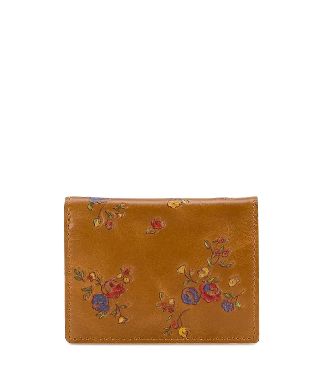 Annecy Wallet - Fleur de Jardin Embossed made by Patricia Nash