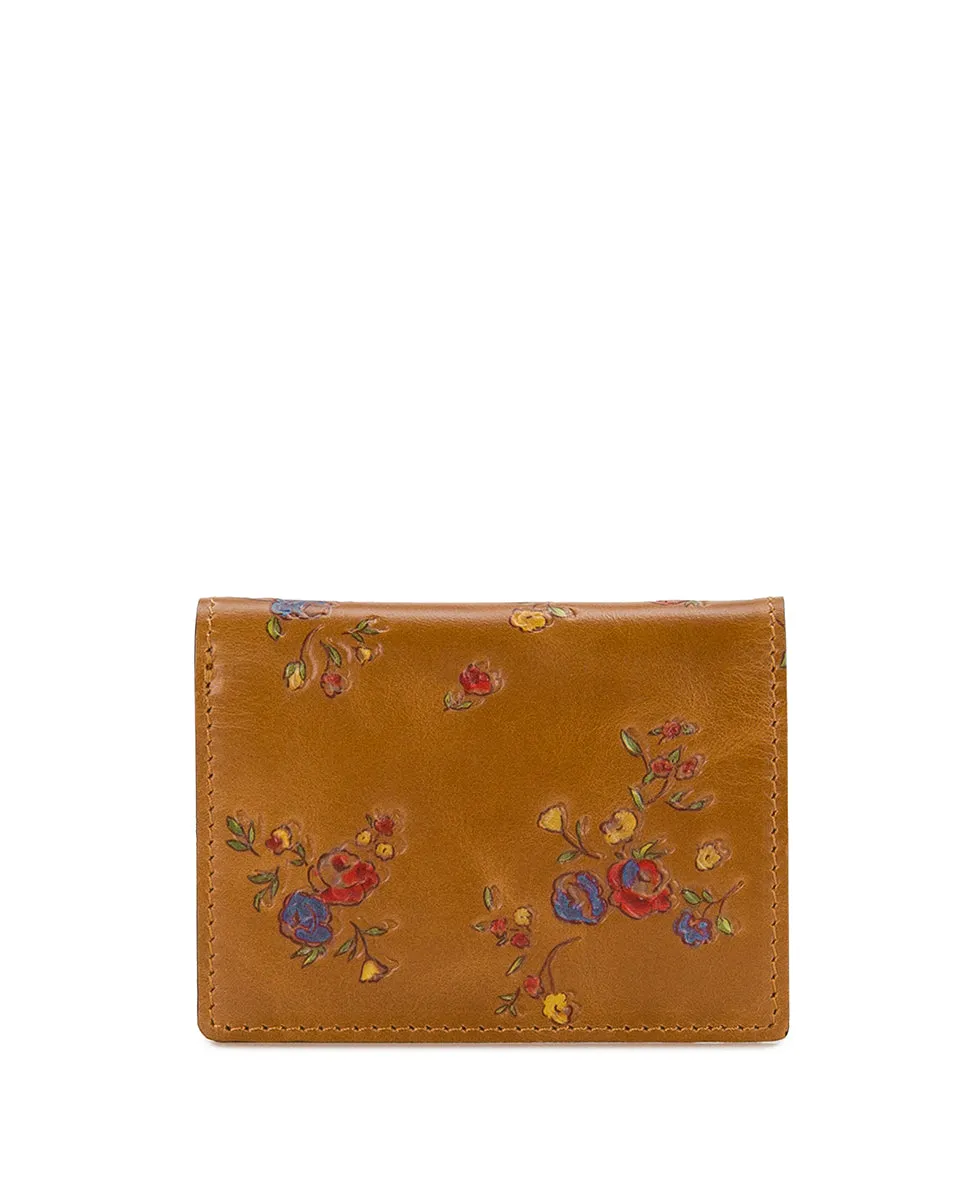 Annecy Wallet - Fleur de Jardin Embossed sold by Patricia Nash