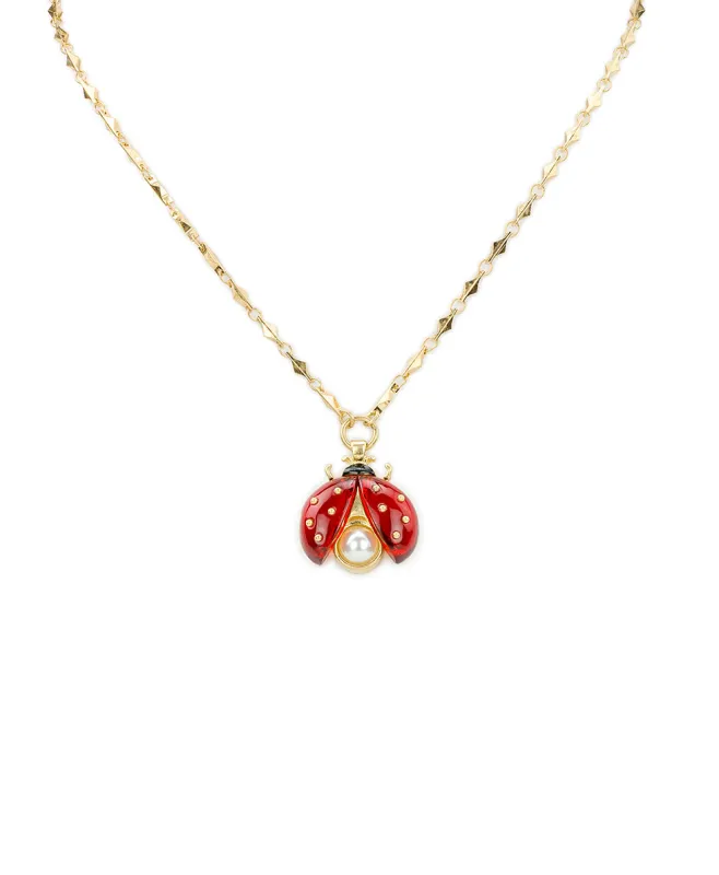 Ladybug Necklace - Ladybug Collection made by Patricia Nash