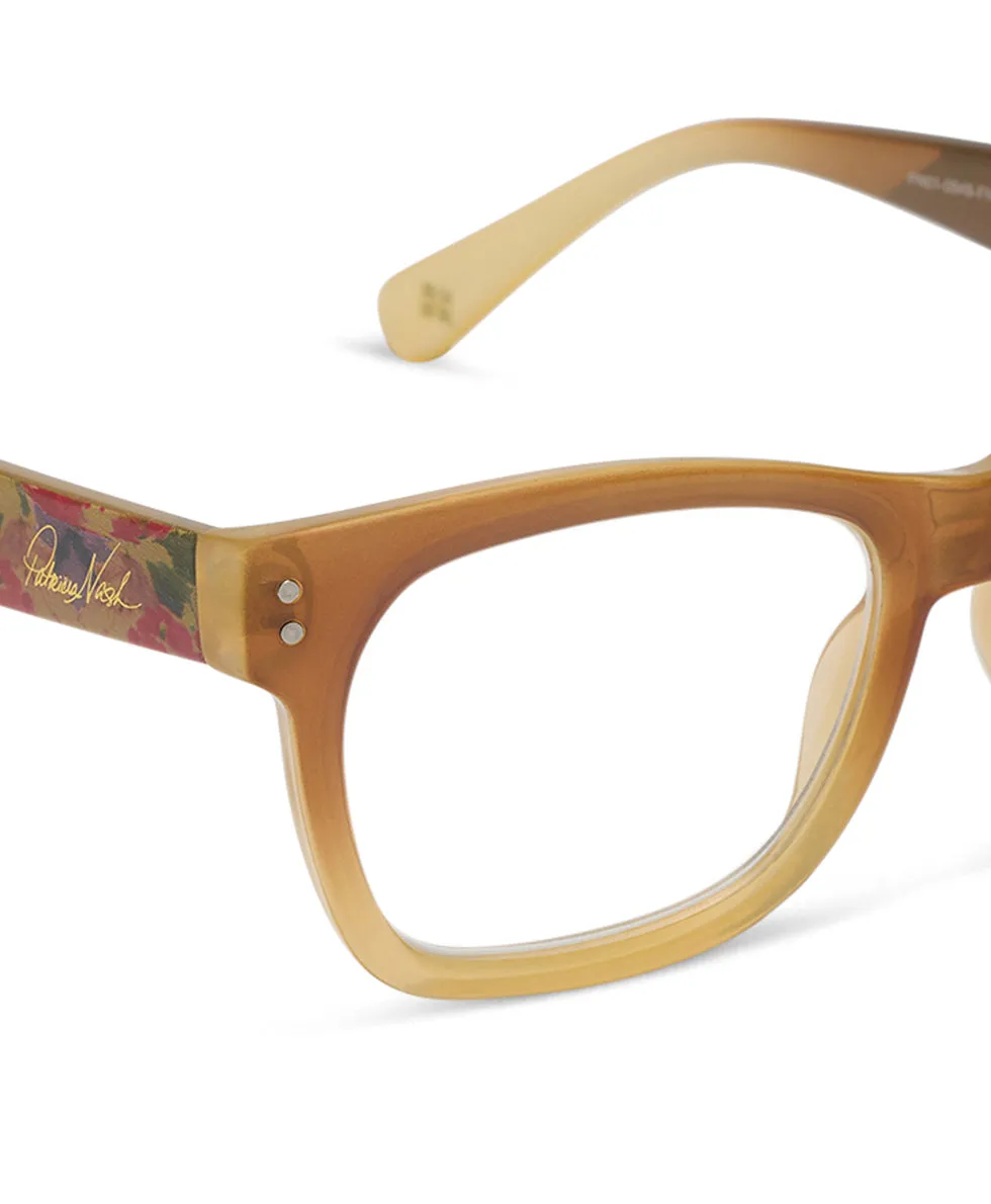 Joan Reader Glasses - French Hydrangeas sold by Patricia Nash product image thumbnail 4