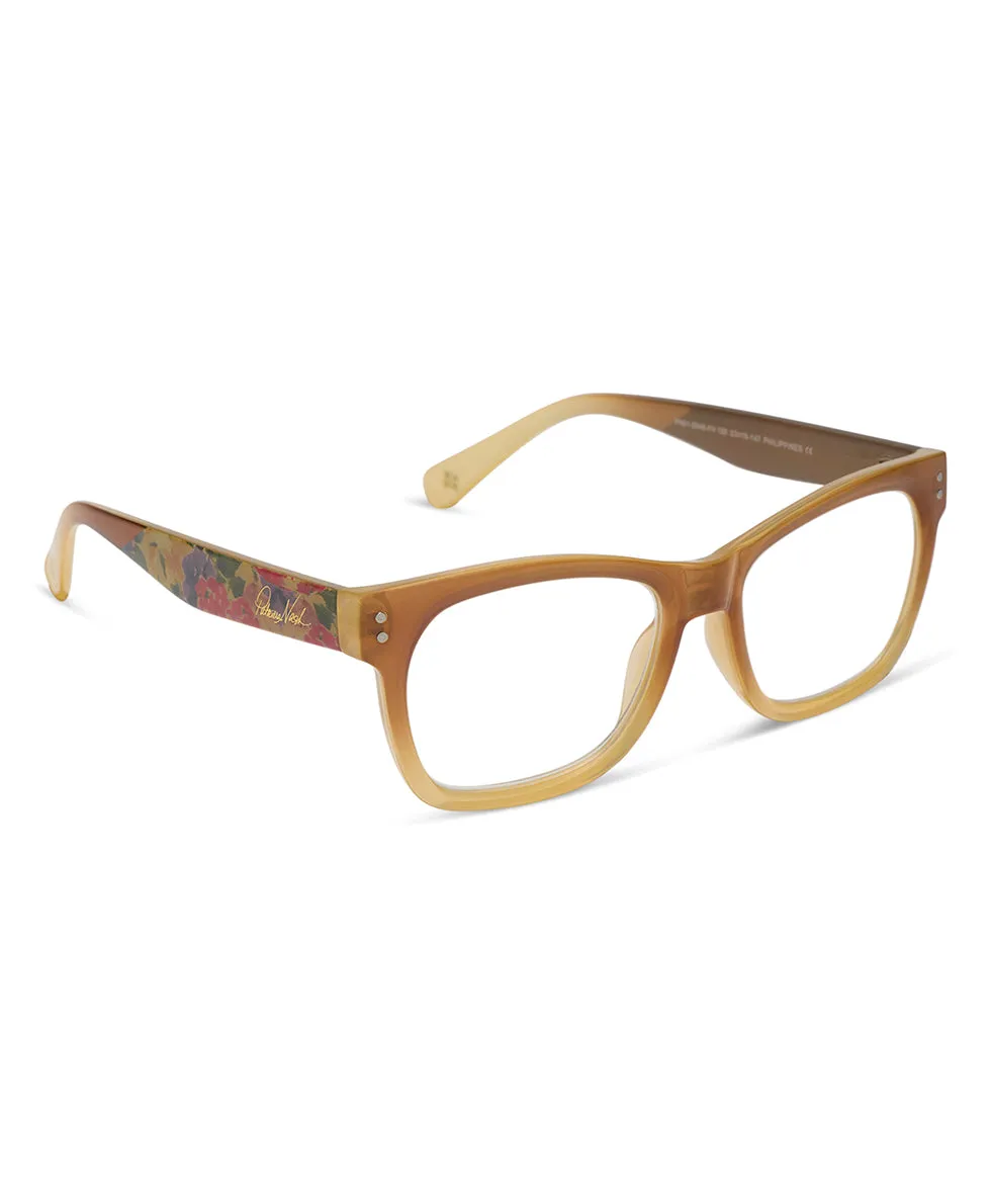 Joan Reader Glasses - French Hydrangeas sold by Patricia Nash product image thumbnail 2
