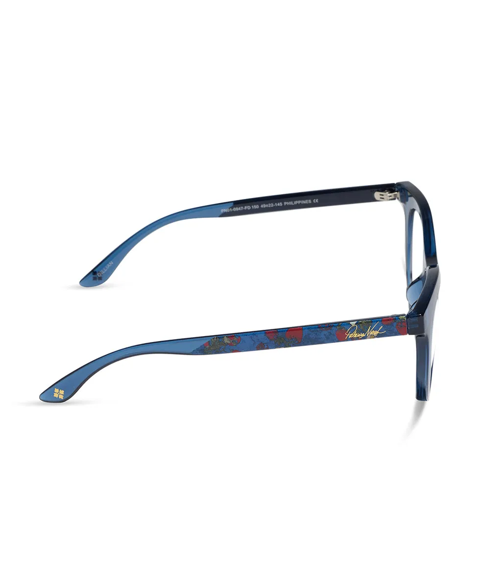 Gillian Reader Glasses - Strawberry/Denim sold by Patricia Nash product image thumbnail 3
