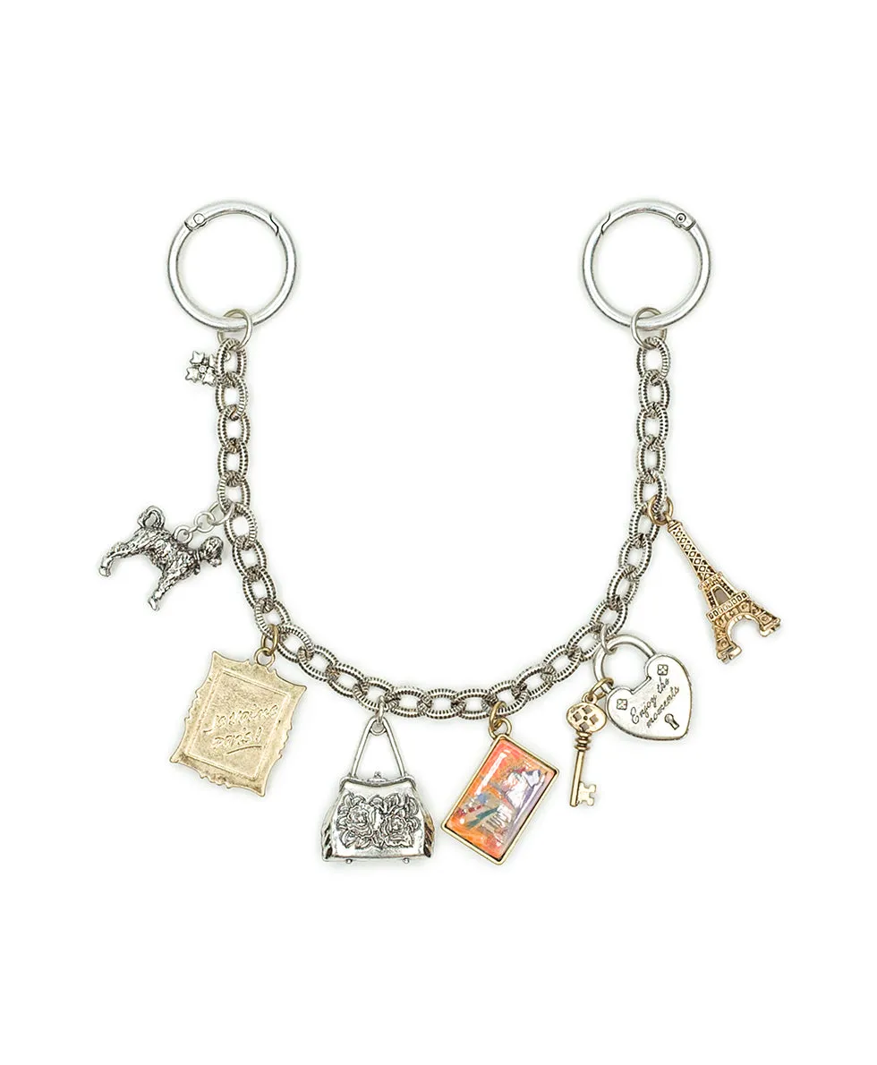 Paris Handbag Chain 9 inch - Paris Charm sold by Patricia Nash product image thumbnail 2