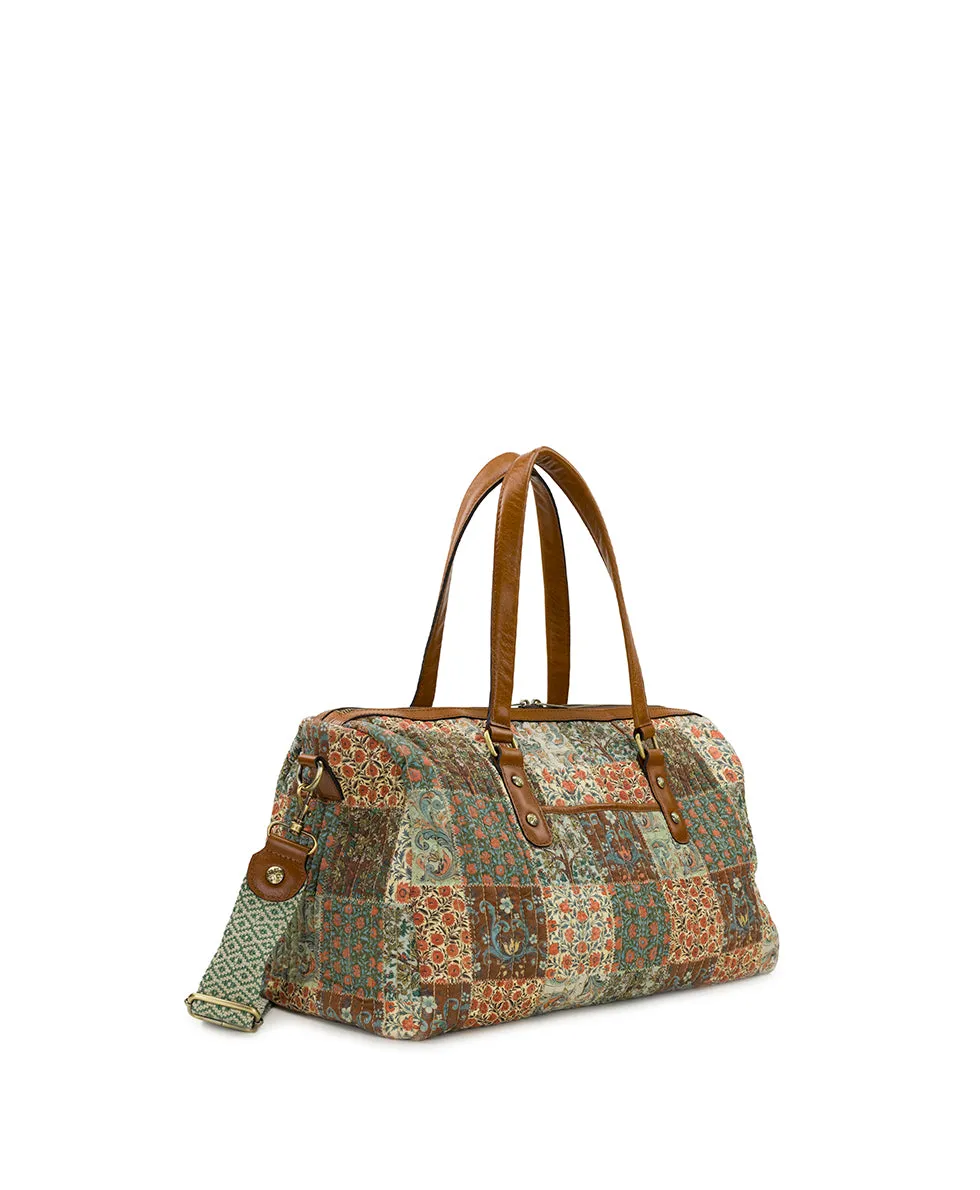 Milano Weekender | Nordic Patchwork Cotton | Nordic Patchwork sold by Patricia Nash product image thumbnail 3