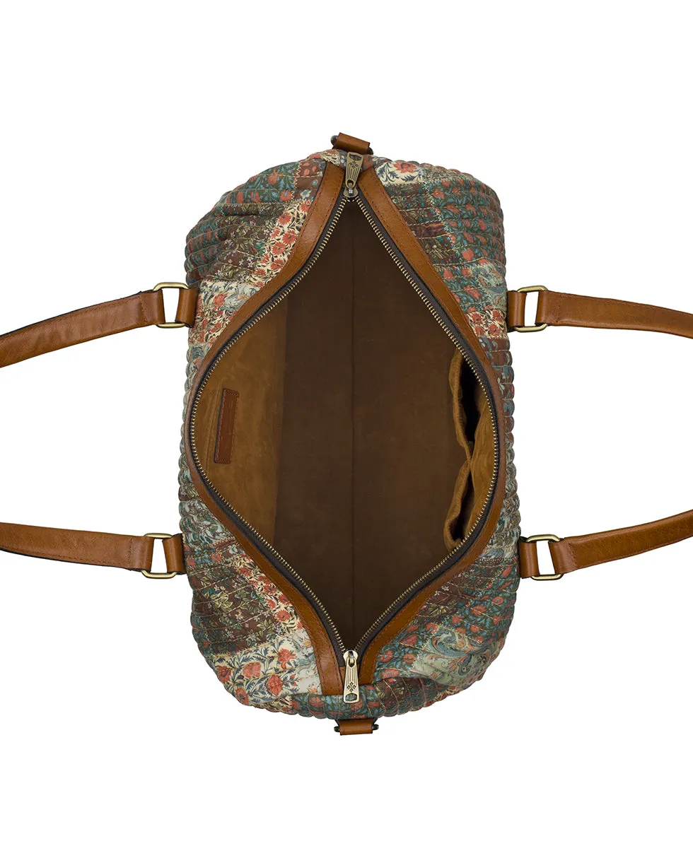 Milano Weekender | Nordic Patchwork Cotton | Nordic Patchwork sold by Patricia Nash product image thumbnail 4
