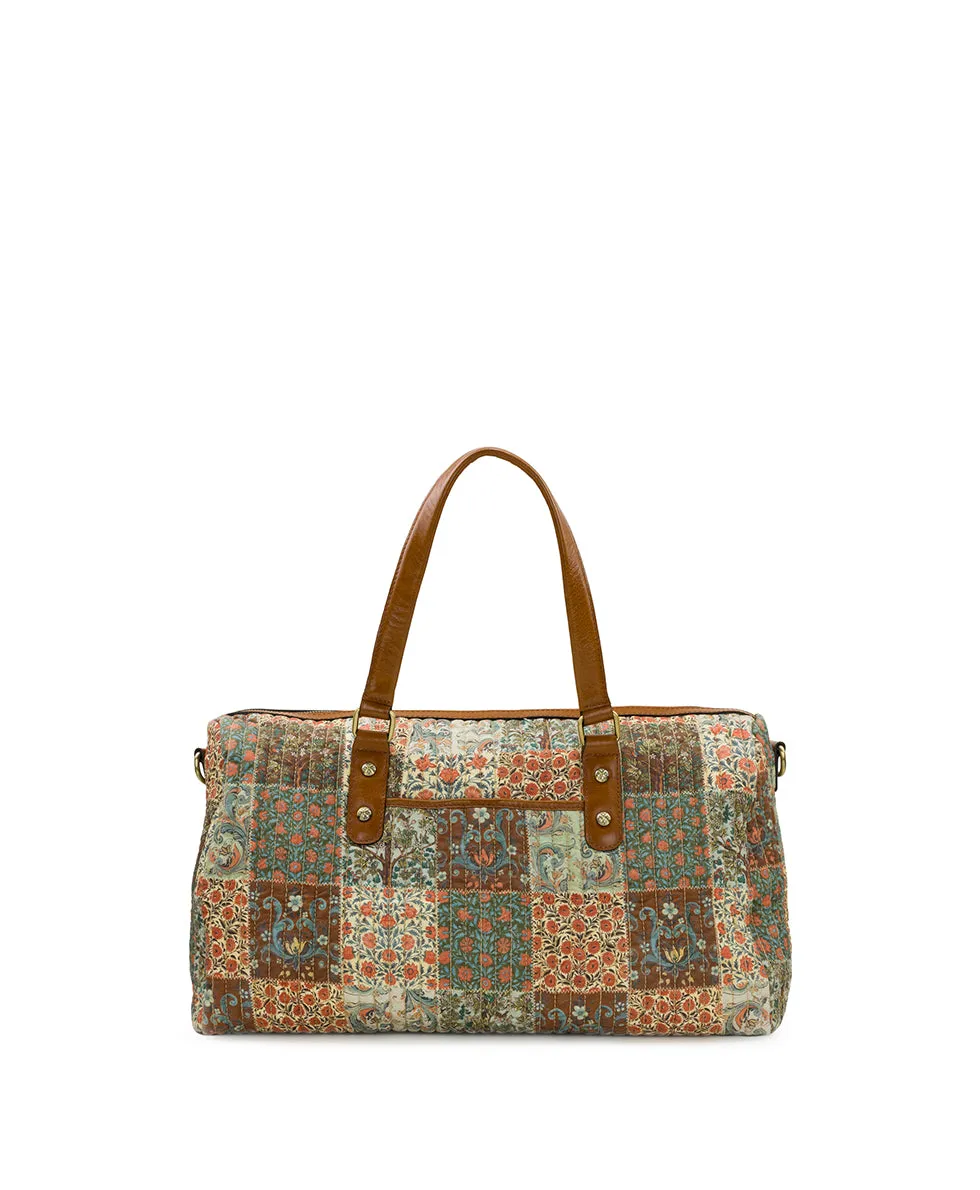 Milano Weekender | Nordic Patchwork Cotton | Nordic Patchwork sold by Patricia Nash