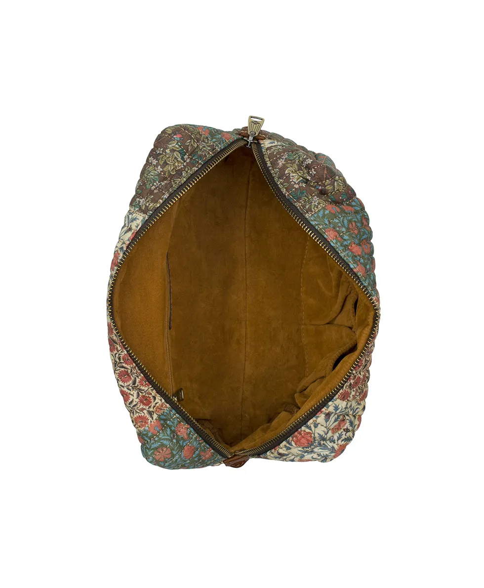 Rune Cosmetic Case | Nordic Patchwork Cotton | Nordic Patchwork sold by Patricia Nash product image thumbnail 4