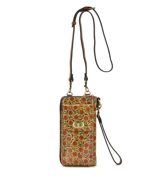 Avery Phone Crossbody | Scandi Antique | Scandi Antique Ochre made by Patricia Nash