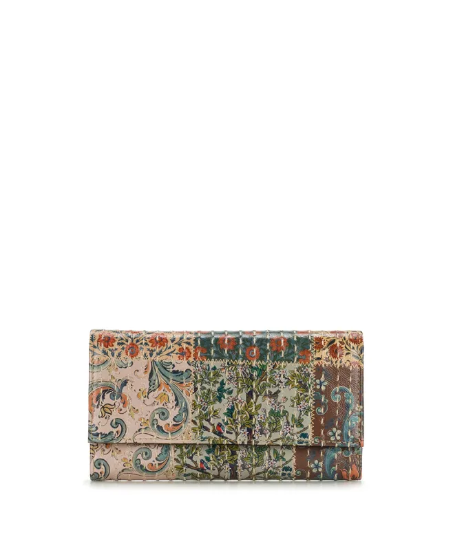 Terresa Wallet | Nordic Quilted Patchwork | Nordic Patchwork made by Patricia Nash