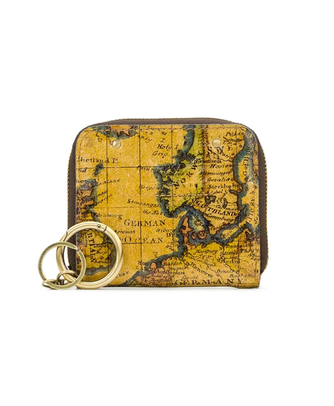Malene Wallet - European Map made by Patricia Nash