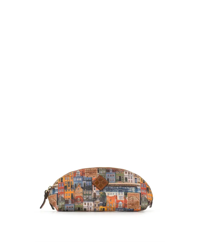 Bellanca Brush Case | Homes Along The Coast of Bergen | Homes Along The Coast Of Bergen made by Patricia Nash