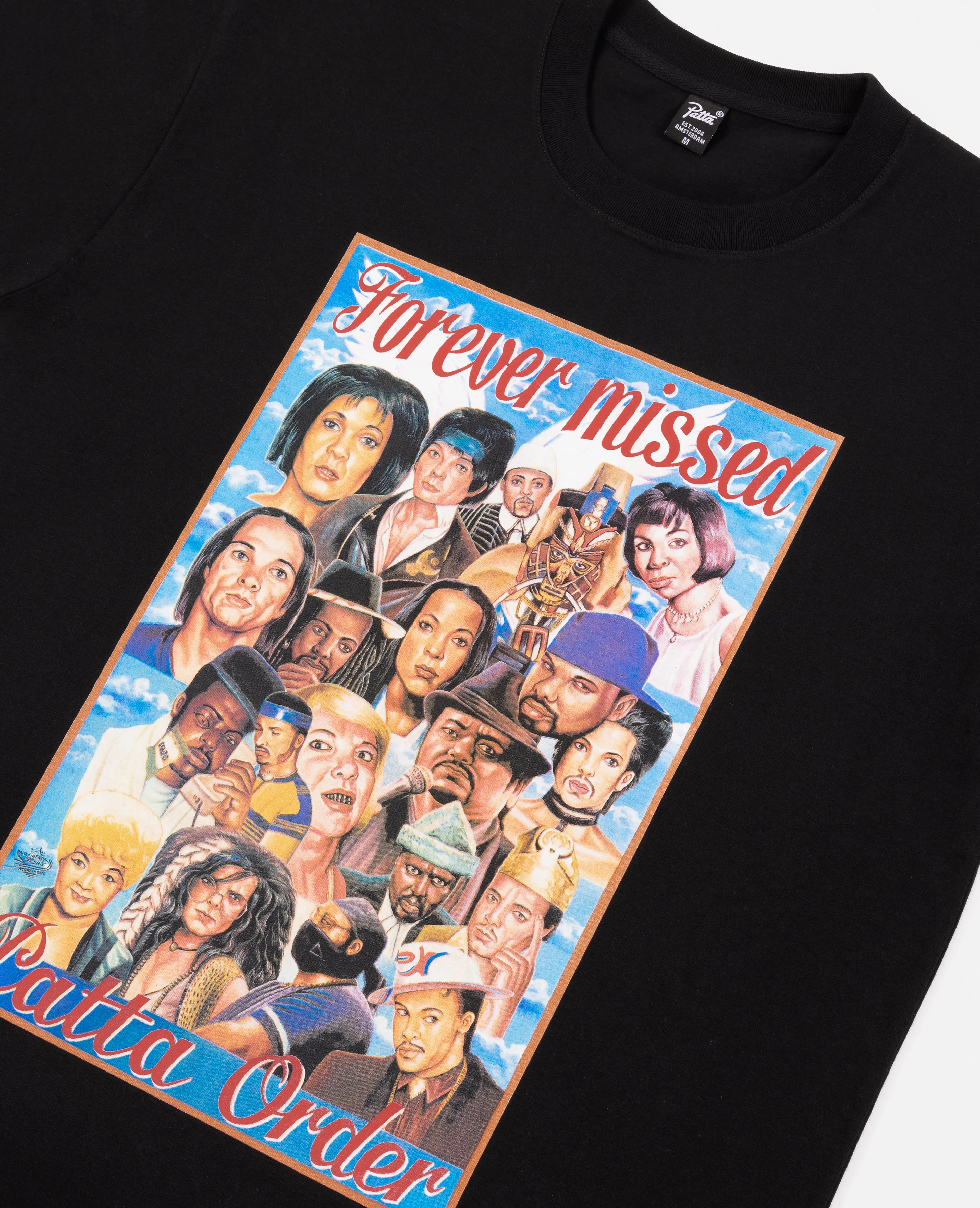 Patta x Order Poster T-Shirt (Black) sold by Patta product image thumbnail 5