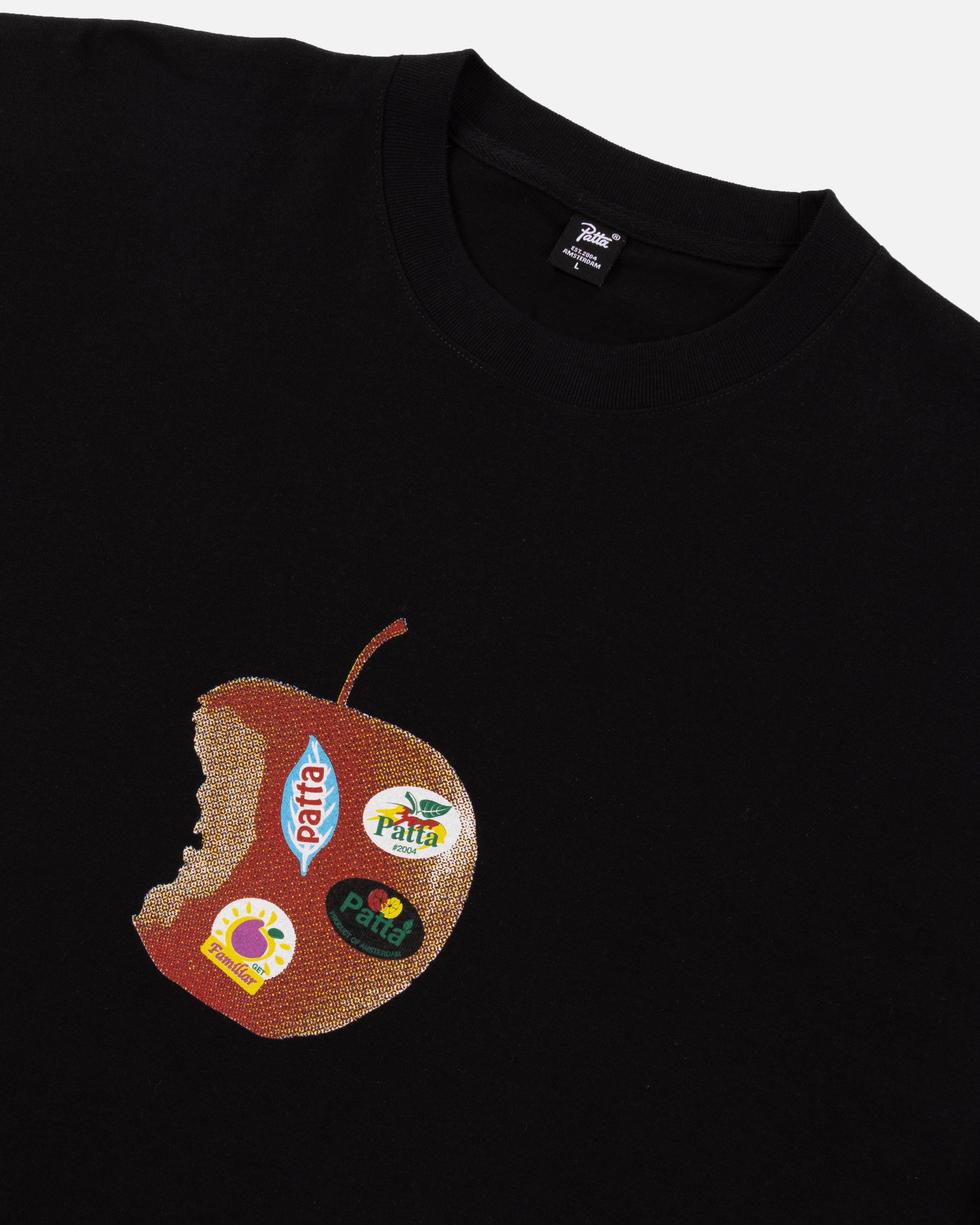 Patta Apple T-Shirt (Black) sold by Patta product image thumbnail 5