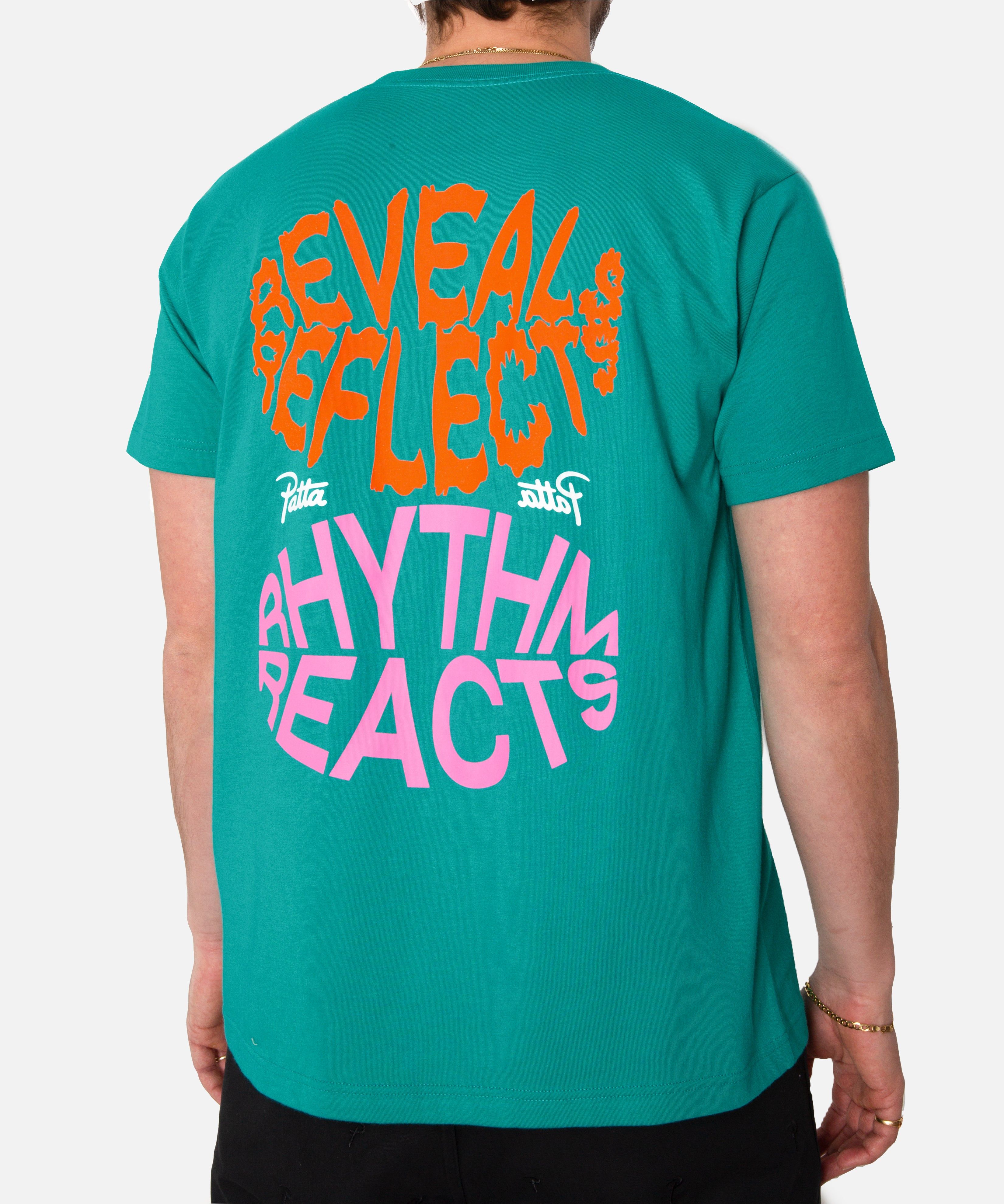 Patta Reveal Reflect T-Shirt (Columbia) sold by Patta