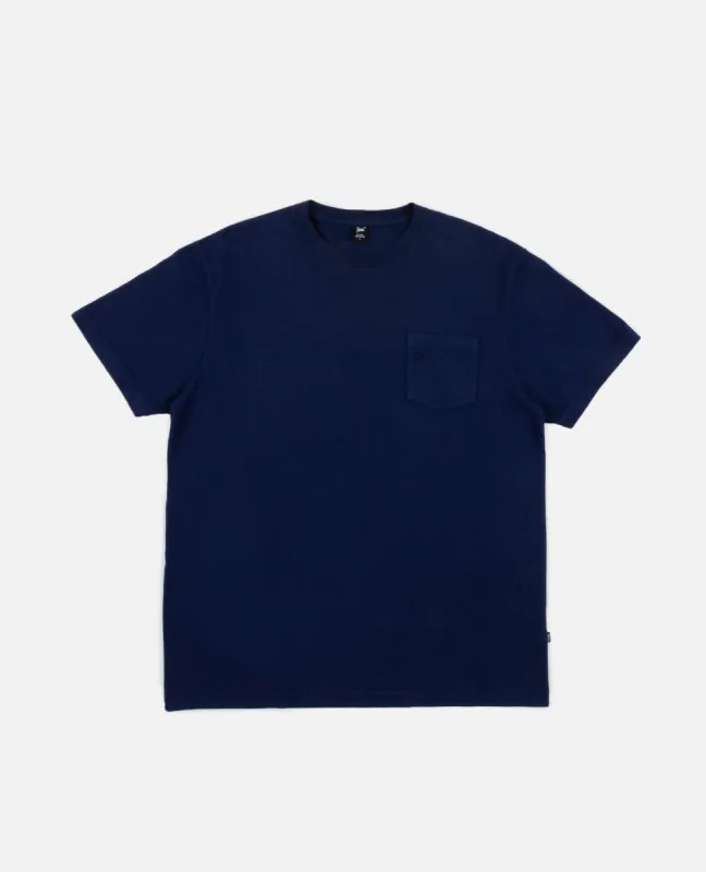 Patta Basic Pocket T-Shirt (Medieval Blue) sold by Patta