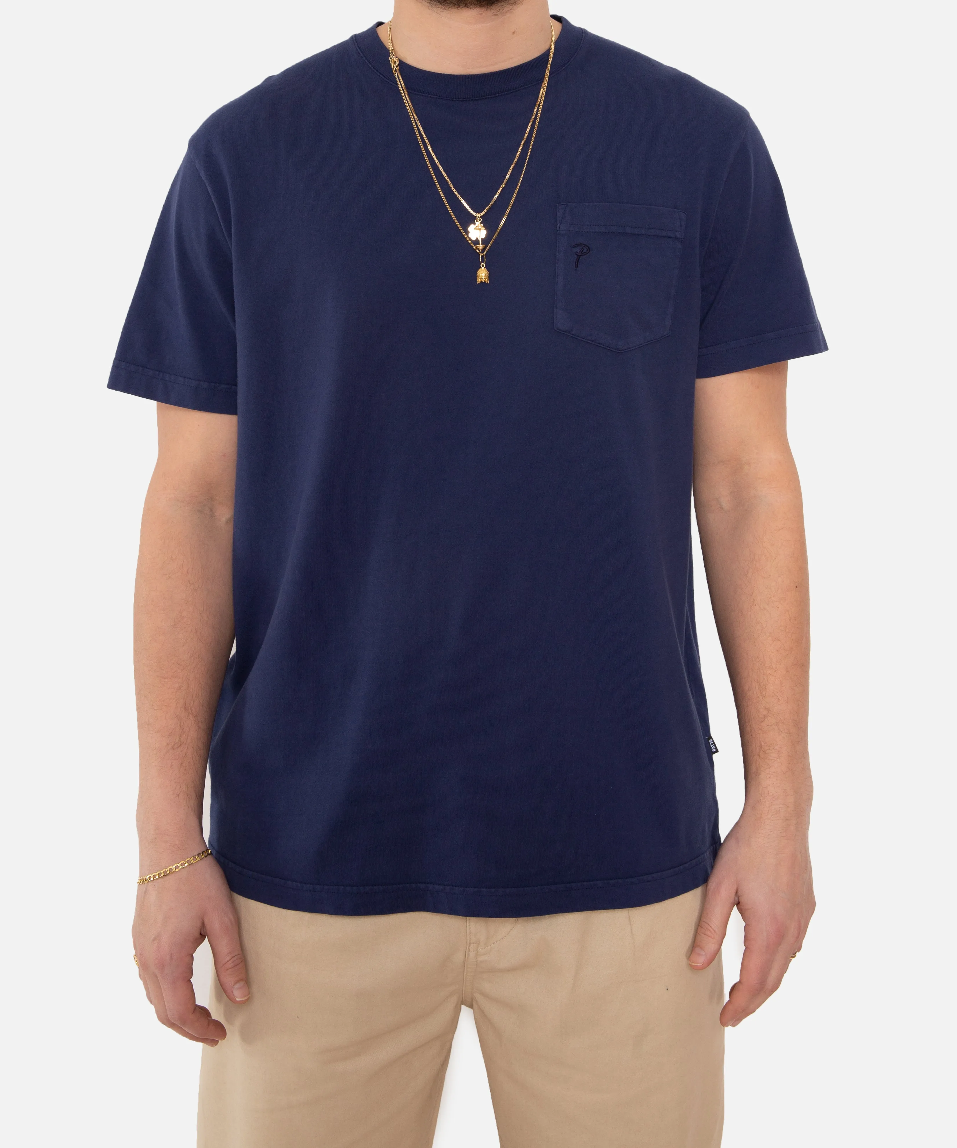 Patta Basic Pocket T-Shirt (Medieval Blue) sold by Patta product image thumbnail 2