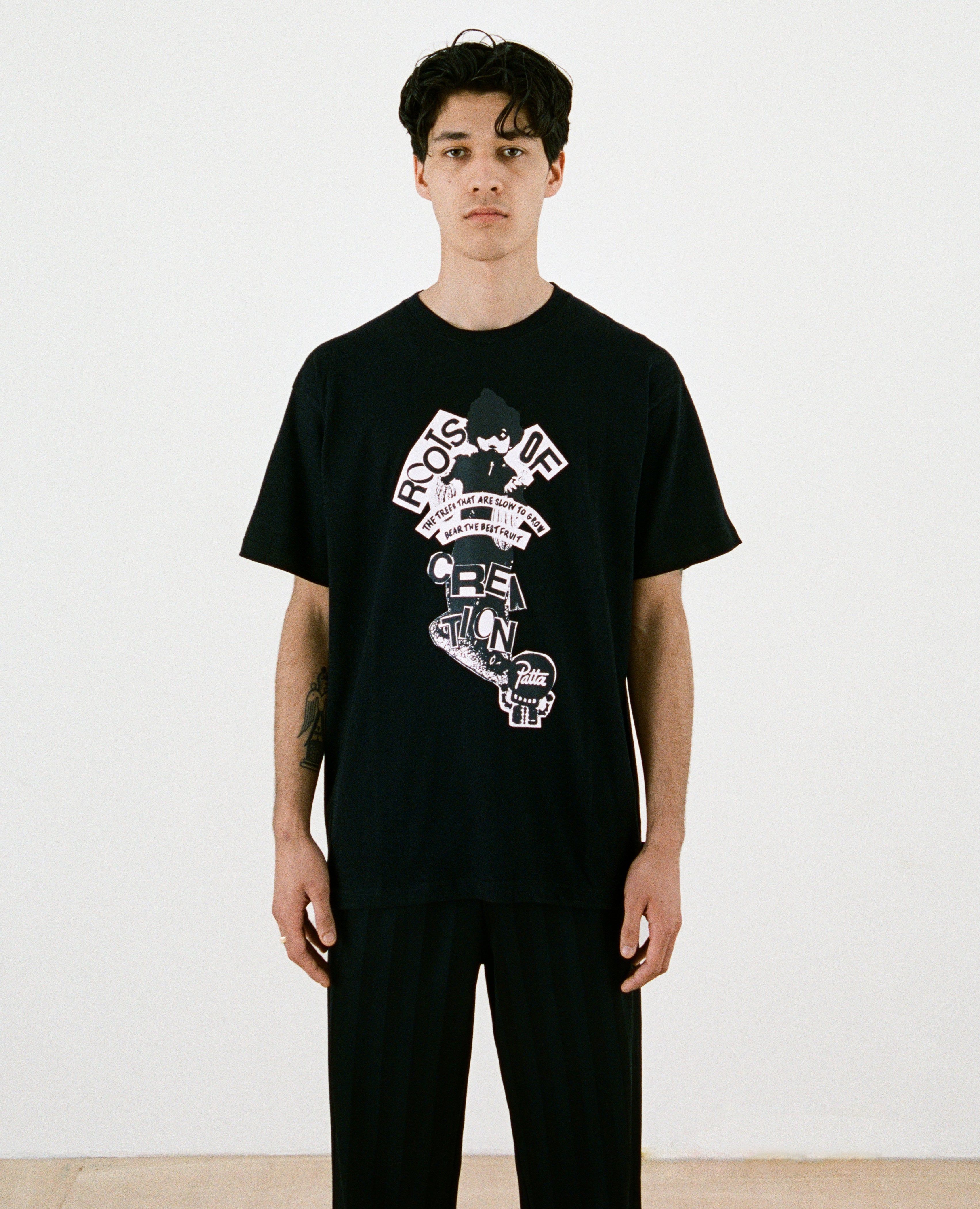 Patta Roots T-Shirt (Black) sold by Patta product image thumbnail 2