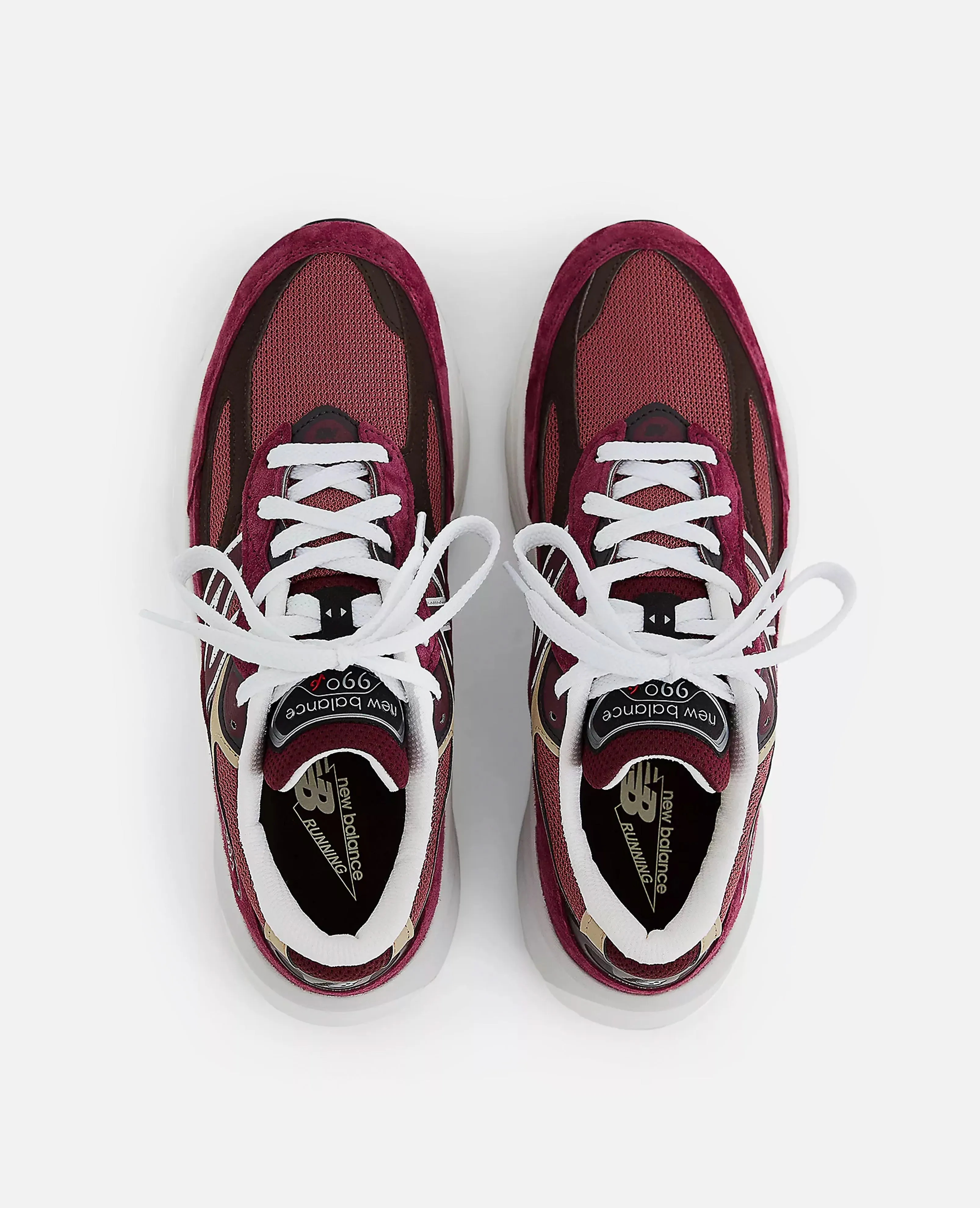 New Balance U990V6 (Burgundy/Tan) sold by Patta product image thumbnail 4