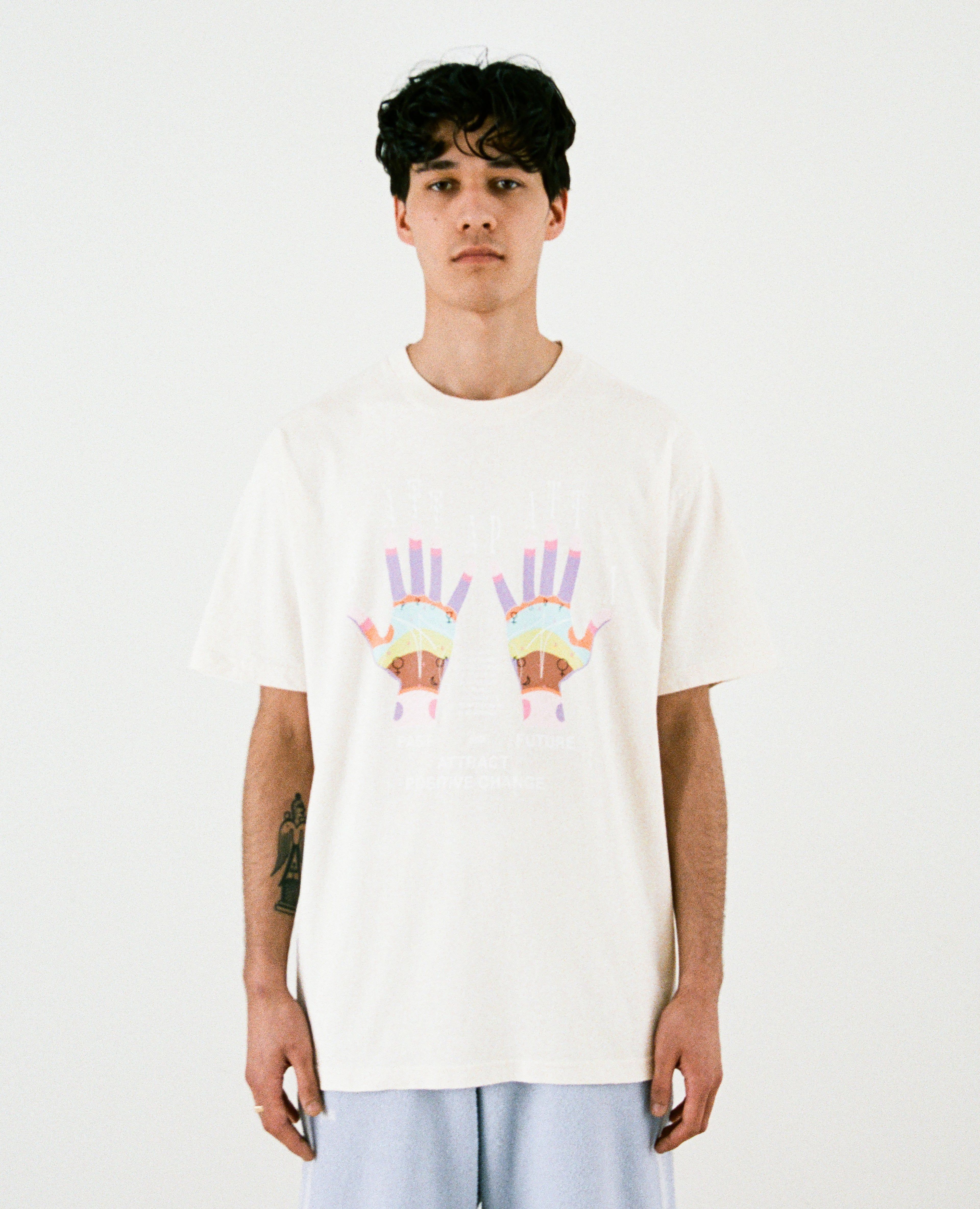 Patta Palmistry T-Shirt (Whisper White) sold by Patta product image thumbnail 2