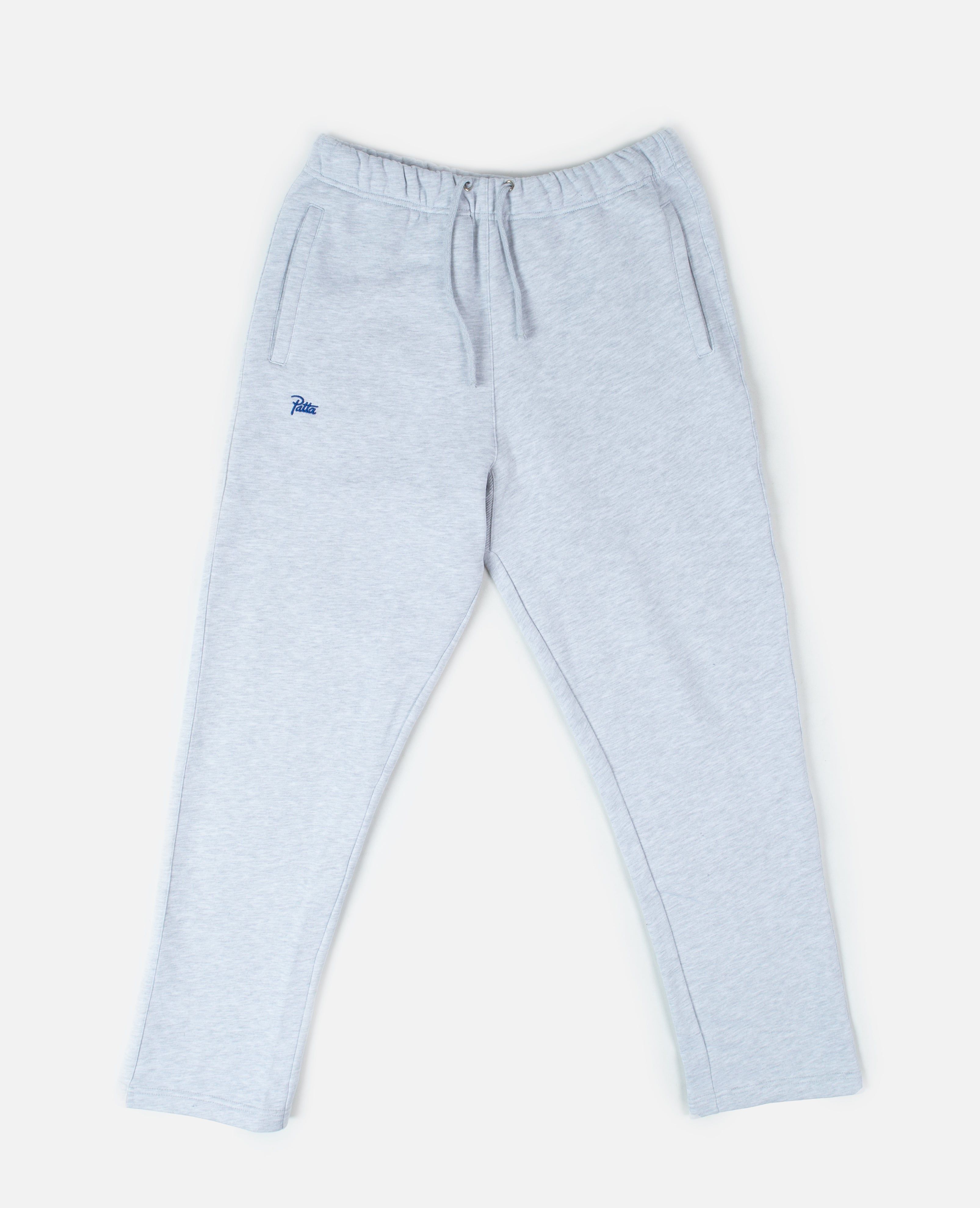Patta Lucky Charm Straight Jogging Pants (Snow Melange Grey) sold by Patta product image thumbnail 4