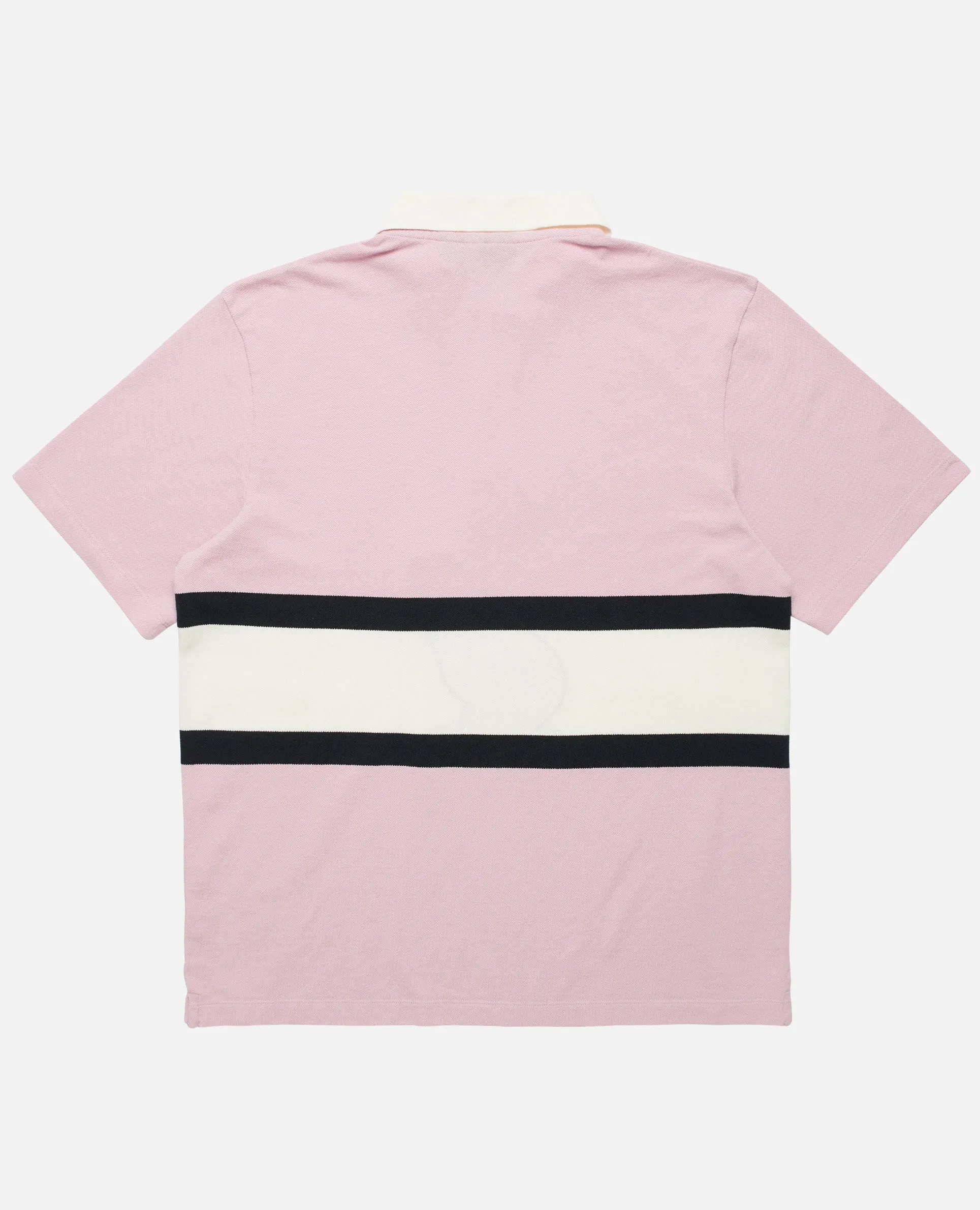 byParra Winged Logo Polo Shirt (Pink/Off White) sold by Patta product image thumbnail 3